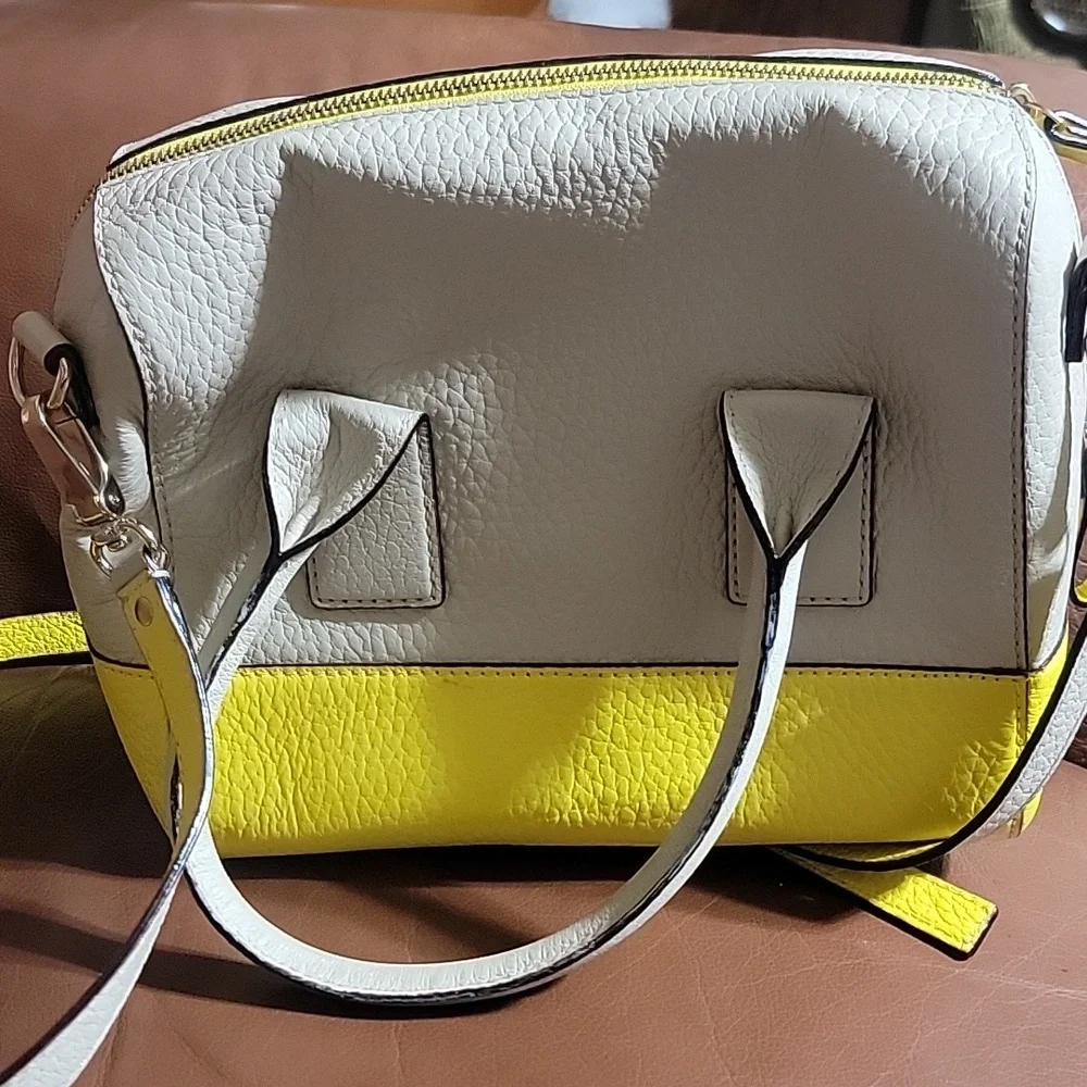 kate spade structured leather